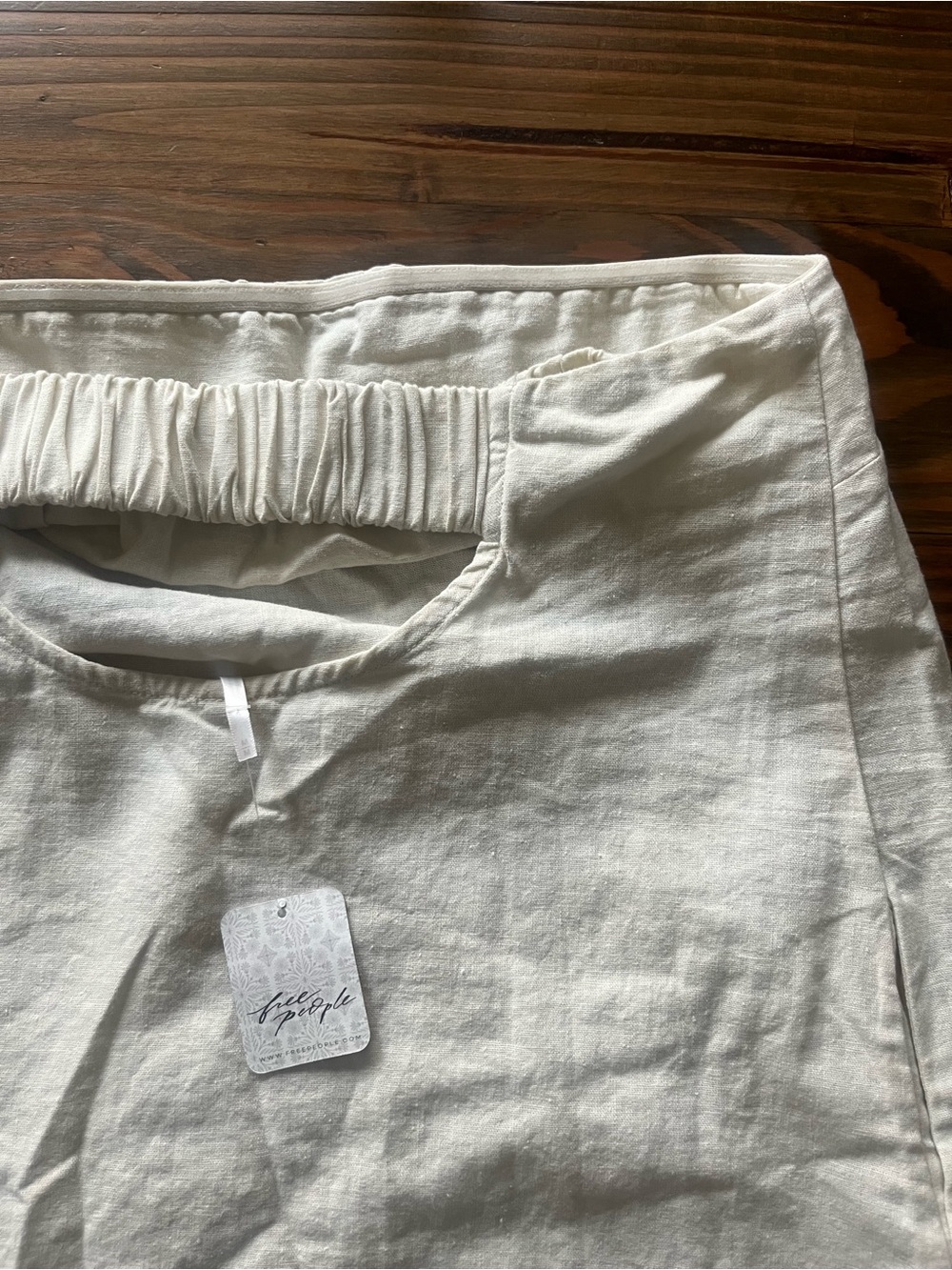 Essentially The Best Cotton-Linen Mini Dress - Picture 4 of 5